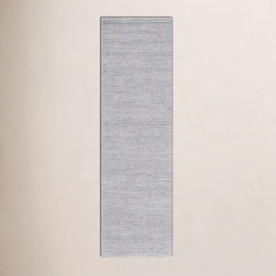 Ginseng Steel Hand-Woven Flatweave Rug