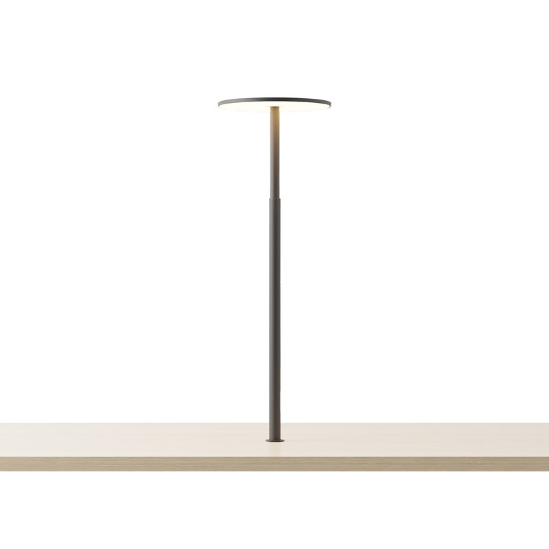 Lampe de bureau Yurei, Noir, noir, noir, noir, Noir mat