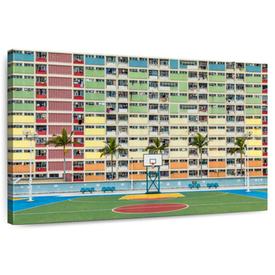 School Basketball Court In Hong Kong