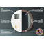 Huldar Glass Flat Wall Mirror