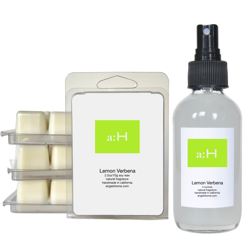 A: H Bougie citron verveine