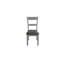 Chaise d'appoint en tissu (ensemble de 2)