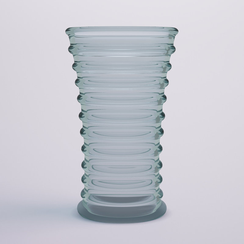 Abigael Glass Table Vase, Clear