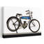 1930, Motobecane, 100 CC, B.M.A, Type MB3, paysage abstrait classique, art mural-1895081122
