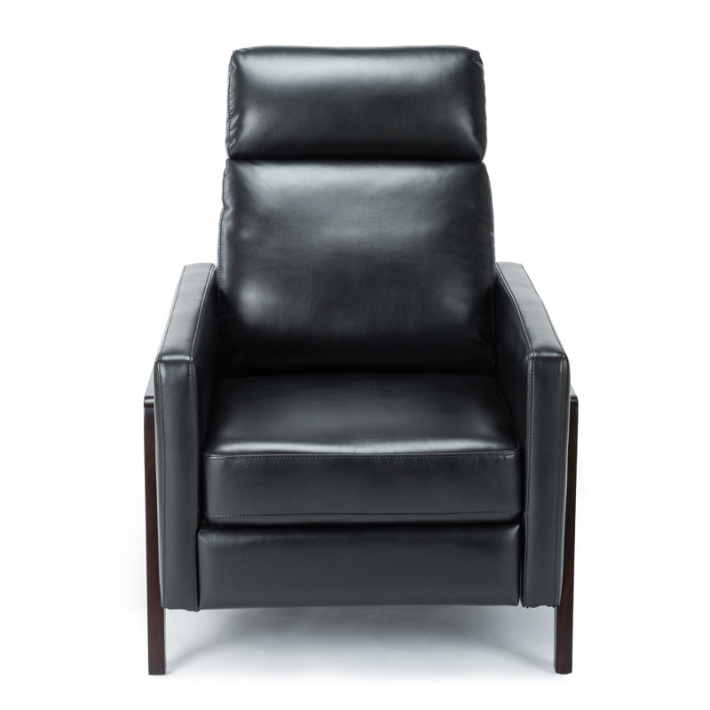 Push Back Recliner, Black