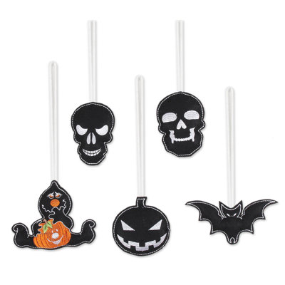 Ensemble d’ornement figurine suspendue pour halloween