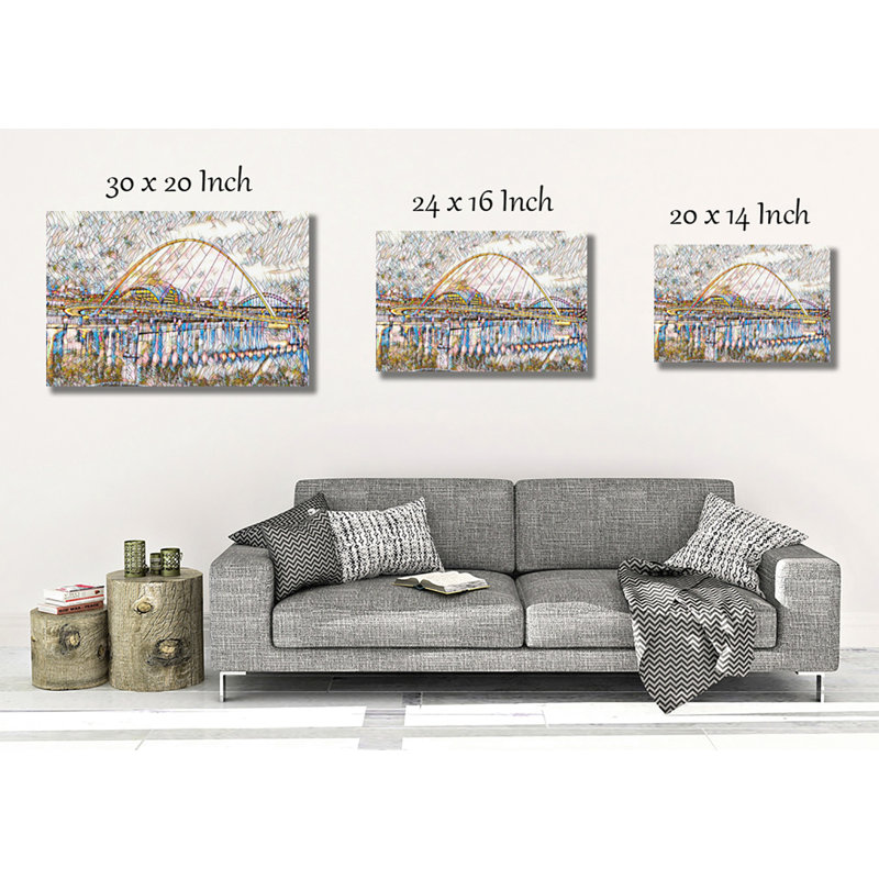 No Frame Print on Canvas, 40cm H x 60cm W