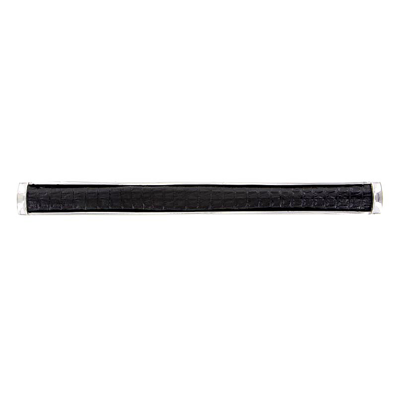 Equestre 12" Center to Center Appliance Pull, 12, Polished Silver Flat Bronze