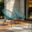 Ensemble de chaise longue de patio