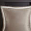 Ensemble d'édredon 8 pièces jacquard brun clair / ivoire grand-121790540-121790542