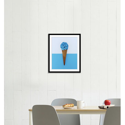 Blumeneis - Single Picture Frame Print