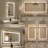 Led Bathroom Mirror, Dimmable Vanity Mirrors For Wall, Anti-fog, 3 Colors Adjustable, Memory, Double Led Lights ( Front And Backlit ) Durable Tempered Material-109488293
