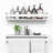 Rigga 23" Floating Shelves with Front Bar