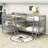Twin Over Twin L-Shaped Bunk Beds with 2 Ladders-69052564