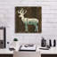 "Epic Graffiti", "Simple Living Deer Silhouette" par Michael Mullan, art mural sur toile-102879078