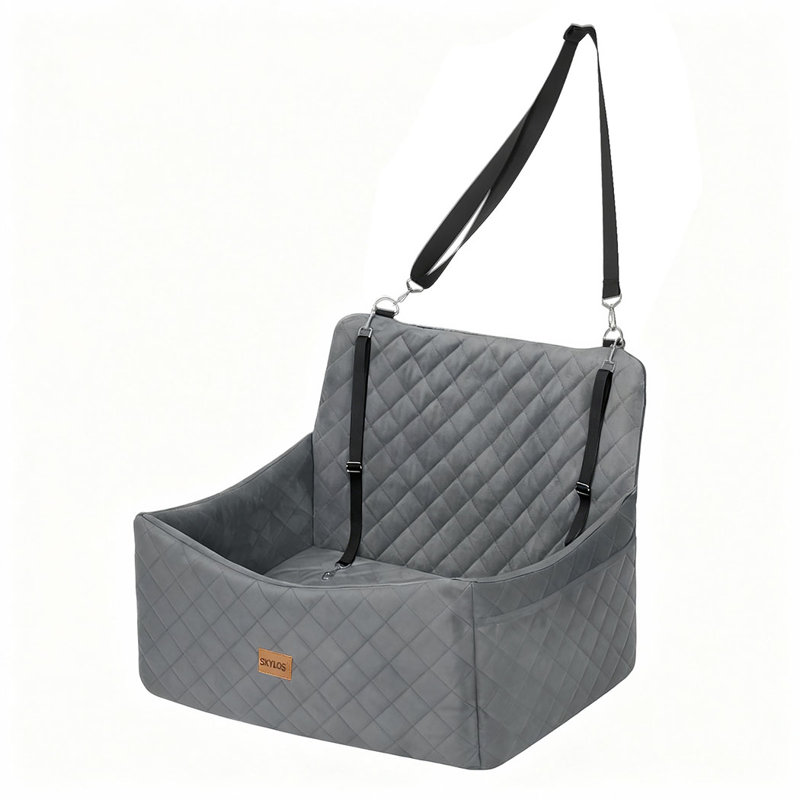 Polyester Pet Bed, Grey