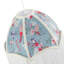 20cm H Cotton Empire Lamp Shade ( No Direct Attachment Method ) in Blue