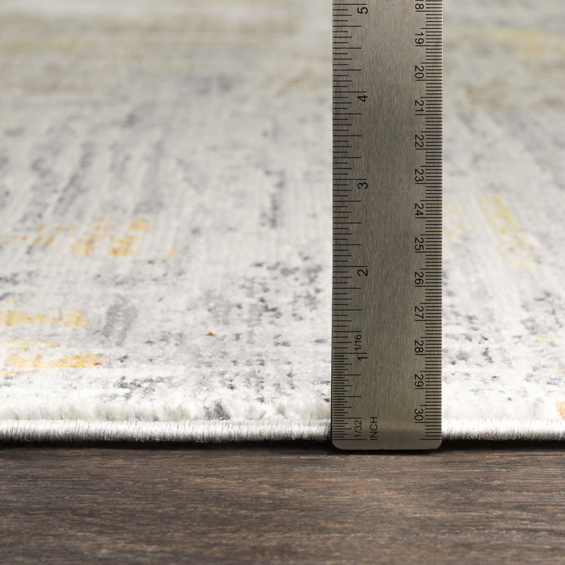 Admon Abstract Indoor Rug, Runner 2'7" x 10'2"