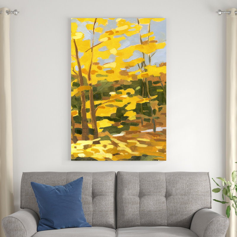Randonnée d'automne II, H 48 po x l 32 po