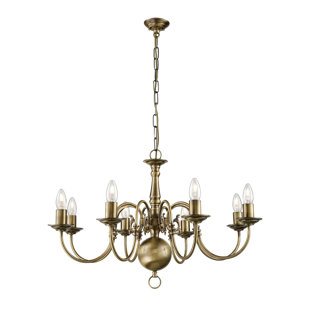 Halle 8 - Light Shaded Chandelier