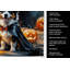 Serviette de cuisine Sheltie Puppy Halloween-888558842