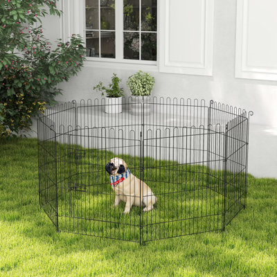 Parc à chiots Pedro pour chiens et chiens d'intérieur et d'extérieur, enclos pour l'exercice des animaux de compagnie