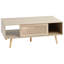 Four Leg Coffee Table with Storage