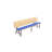AmTab Manufacturing Corporation Rectangle Bench Cafeteria Table-11172814