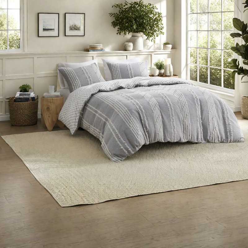 Luxury Cotton Bedding Sets, Jacquard Pattern, Modern Style For Home