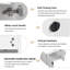 Ensemble de meuble-lavabo simple 27,83 po avec plateau en céramique Espitia-1717404364-1717404365