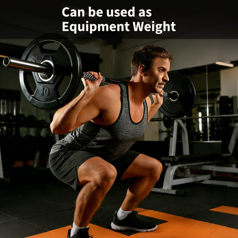 Bumper Plates 2-Inch. Durable Rubber Weight Set for Daily Training