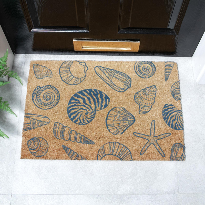 Jaylynn Non-Slip Outdoor Doormat, Rectangle 40 x 60 cm