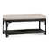 Banc de rangement en osier Summer Retreat