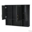 Armoire à pharmacie murale 35 po 2 en 1 avec tablettes réglables et portes à fermeture douce, miroir haute définition pour meuble-lavabo-607266493