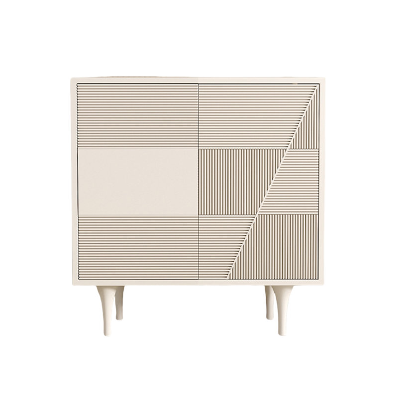 Modern Cream-Style Porch Cabinet Accent Cabinet