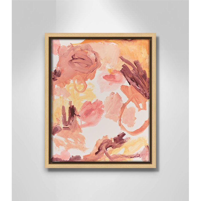 «Living In A Dream» par Marisol Evora, 9.5' W x 11.5' H, Natural Floater