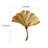 Ginkgo Biloba Brass Novelty Knob Multipack-99312029-106252800