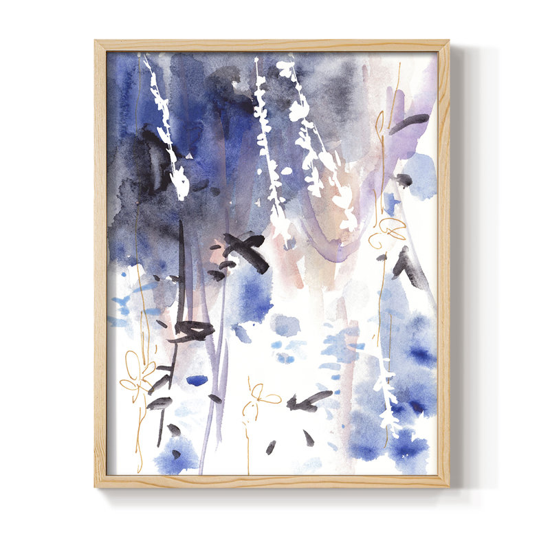 Late Night Breeze IV Framed Print - Solid Wood