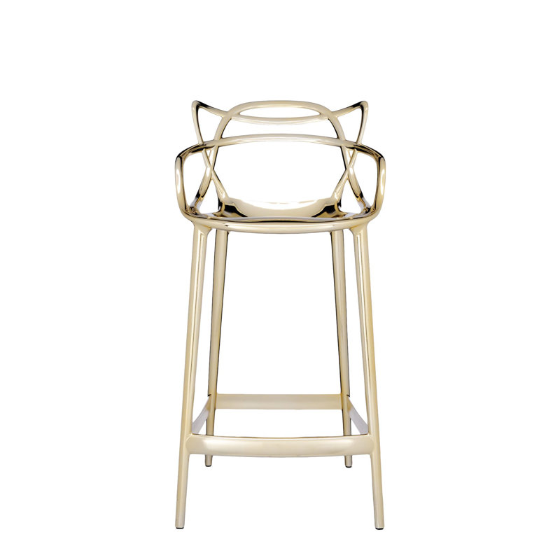 Masters Outdoor Bar Stool, Gold