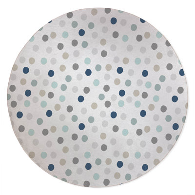 Always Polka Non-Slip Outdoor Rug