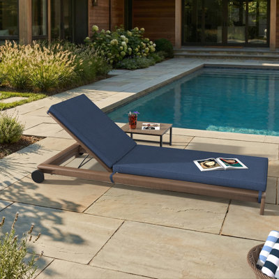 Sunbrella® Outdoor Chaise Cushion