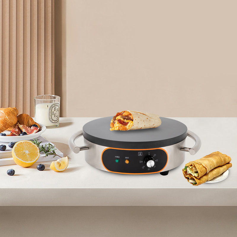 16" Single Pan Crepe Maker Large Pancake Machine