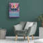 «Palm Pool» par Dekimbe Murray - reproduction d'art sur toile tendue-94839587