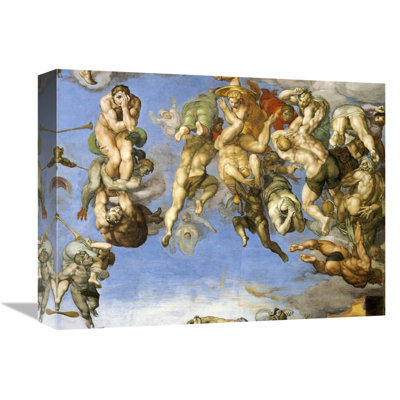 " Detail From The Last Judgement 18 " by Michelangelo