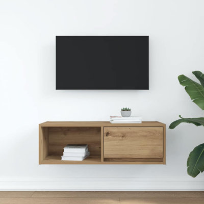TV Cabinet 80X31x25.5 Cm Engineered Wood
