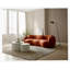Canapé incurvé moderne de 93,6 pouces de style Mid-Century, canapé en tissu Boucle pour chambre à coucher-30013052