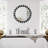 Asana Metal Round Wall Mirror-2126998655