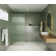 Gaia 36 in. x 78 in. Frameless Fluted Single Fixed Shower Panel
