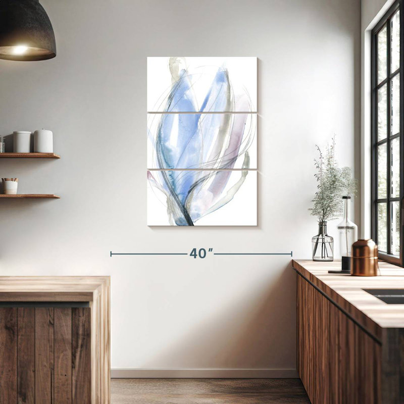 Avery Azure Vortex I, 38" H x 24" W