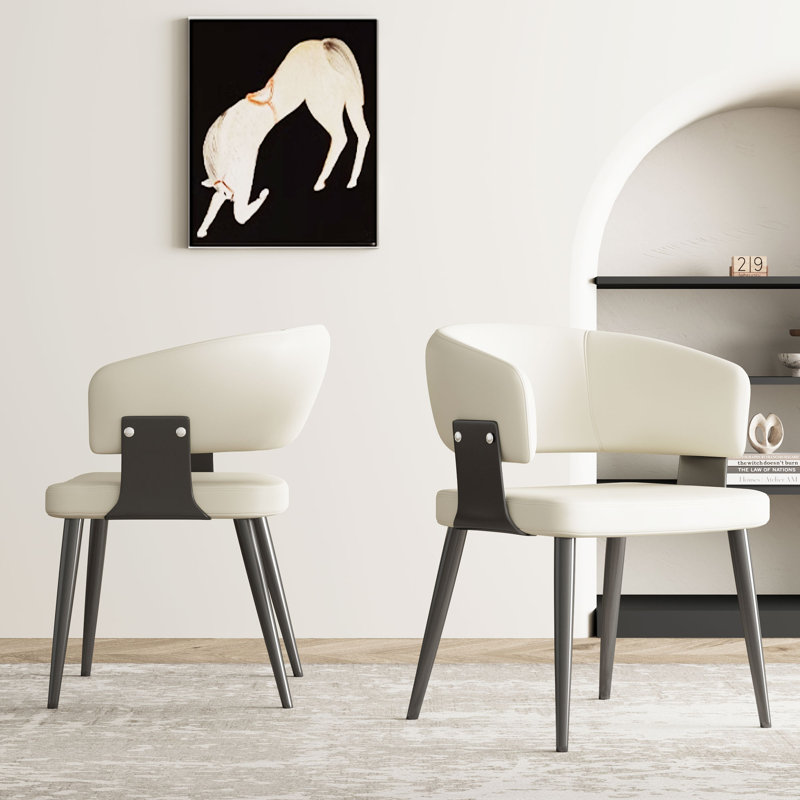 Cathelijn Lukas 2-Piece Set Chair, Ivory